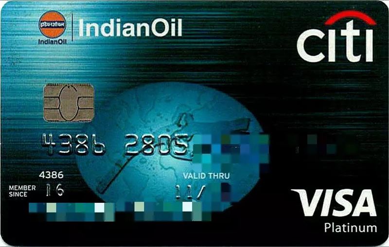 IndianOil Citi Platinum Card Photo1